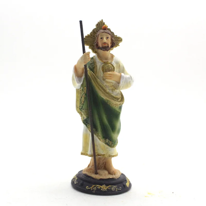 Time Slow Amazon Resin Statue Home Indoor Desk Decor Christian Church Religious Figures Model Sculptures Jesus Christ Ornament