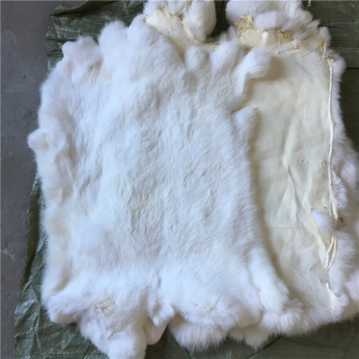 Hot Manufacturer Genuine Raw Chinchilla Rabbit Fur Pelt For Sale Cheap Price