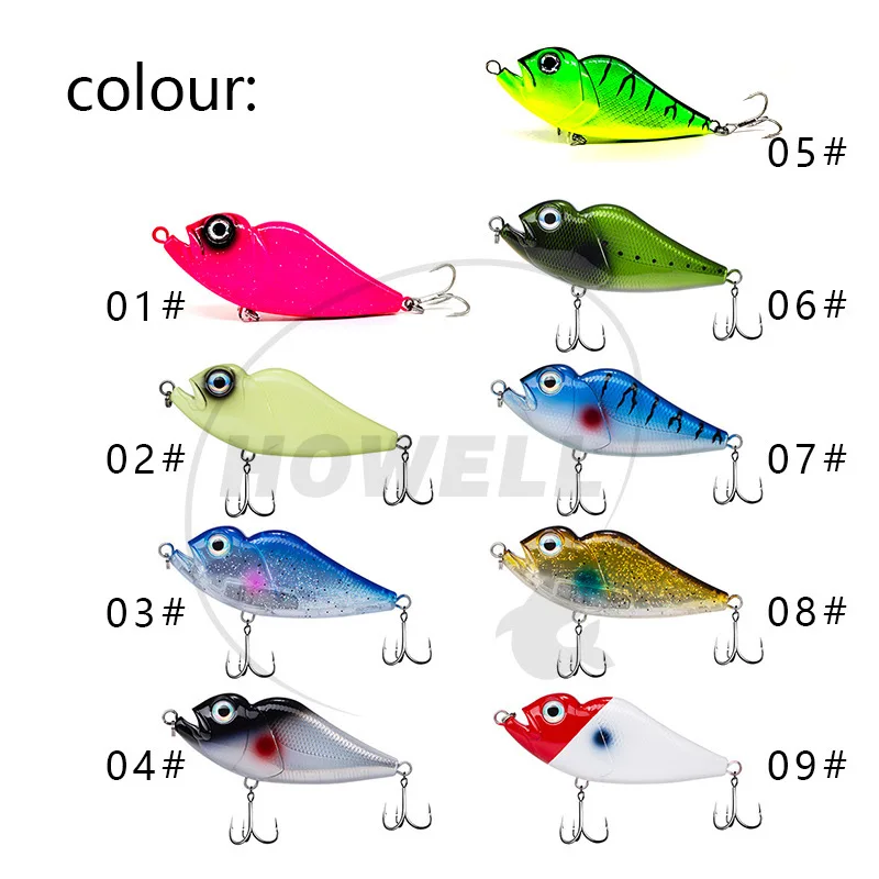Wholesale Deep Sea Fishing Lures 122mm 73g Hard Artificial Plastic Crankbait Swim Bait With Hook for Saltwater
