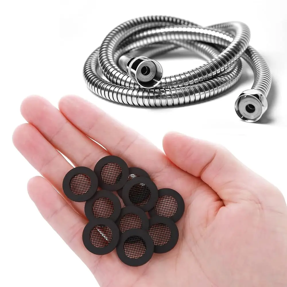 MAIHUA  Rubber 20 60 80 100 Micron 304 316 Stainless Steel Back Rubber Mesh Filter for Tube