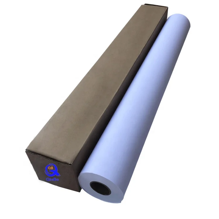 PP Paper Self Adhesive110gsm Water base Synthetic Sticker Paper Rolls Self-Adhesive Matt Dye ink Printing