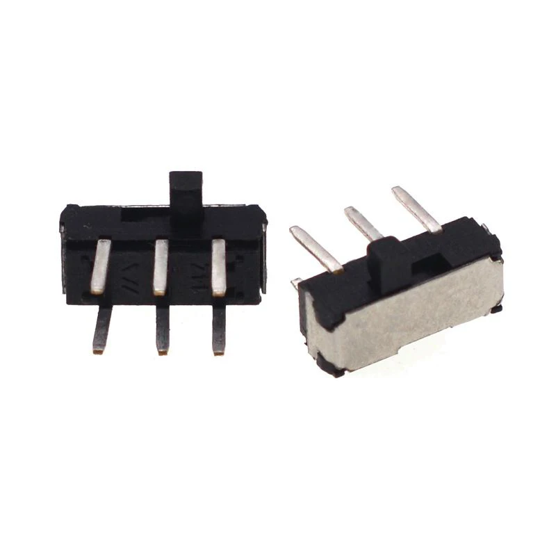 right angel horizontal miniature slide switch DIP 2P2T Mini 6P slide switch MSK22D18