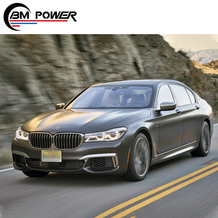 7 series F02 to Deluxe edition M style body kit with bumpers side skirt front lip rear diffuser 7series F02 car kits