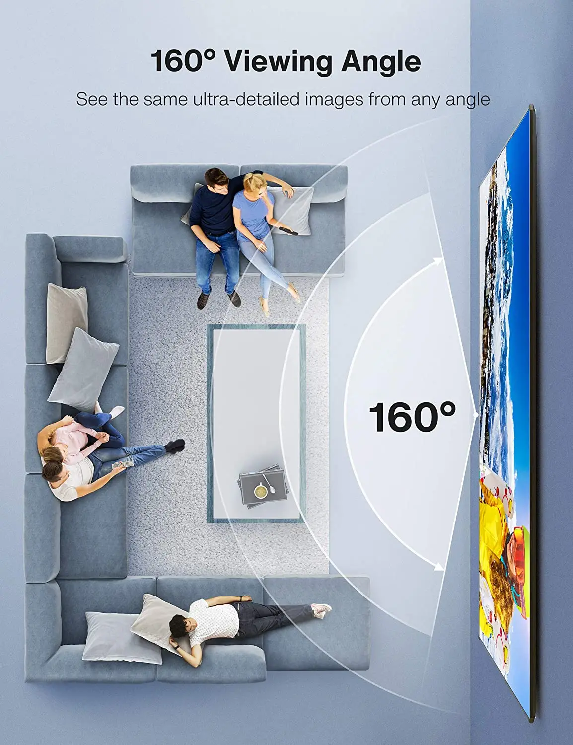  Короткий Экран для проектора wemax one/one pro optoma p1 4k laser tv 92
