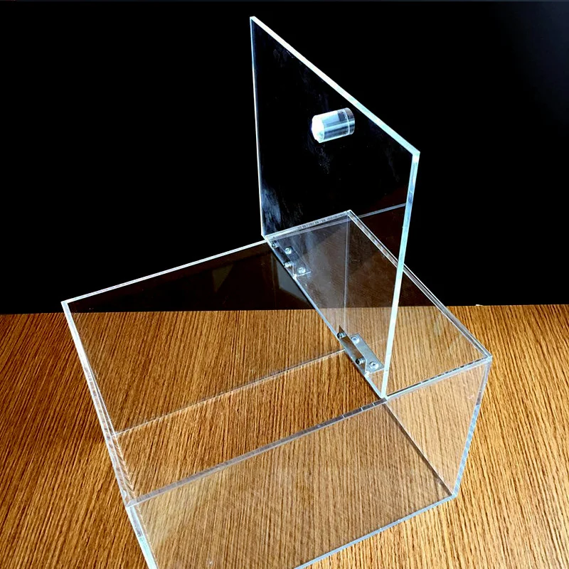 Greatpoly Customized Wholesale Clear Acrylic Box Acrylic Showcase Cube Transparent Acrylic Box