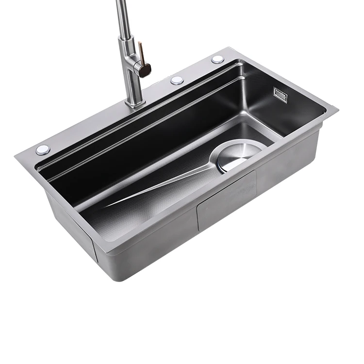SONSILL Luxury Home Kitchen  304 Stainless Steel 0.95MM Thickness Modern Kitchen Sink