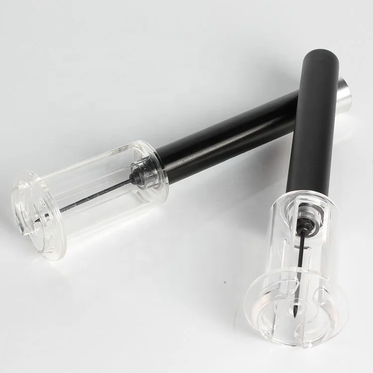 Top Selling Products 2023 Men Accessories Manual Plastic Wine Opener Pump Air Pressure Cork Remover