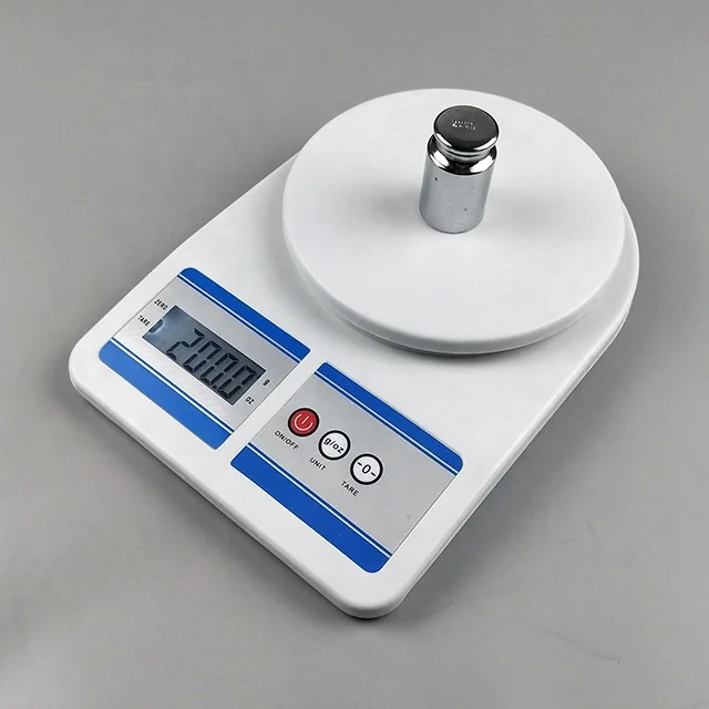 
Smart Plastic Kitchen Digital Scale 10kg, OEM Lcd Display Food Digital Weight Scale Custom 