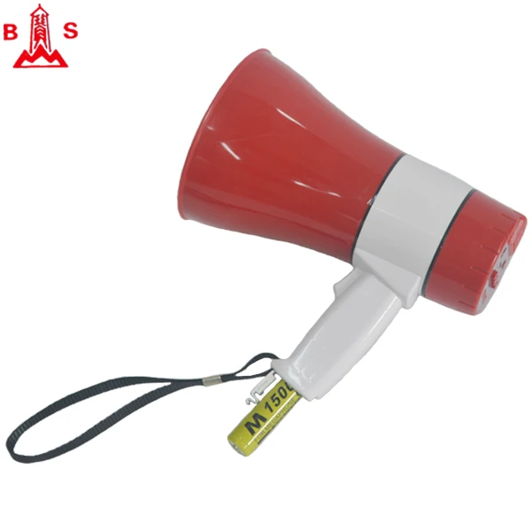 portable megaphone speaker with siren bullhorn 20 watt power