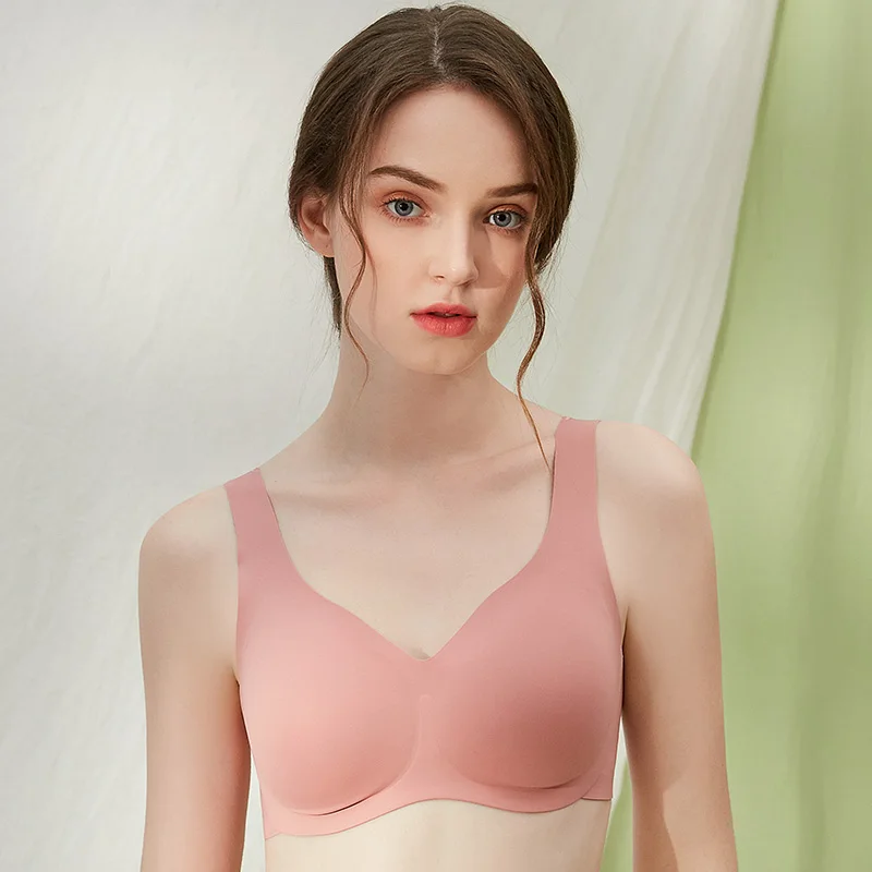 Женский бесшовный бюстгальтер без косточек suji с бесшовными бретельками швов