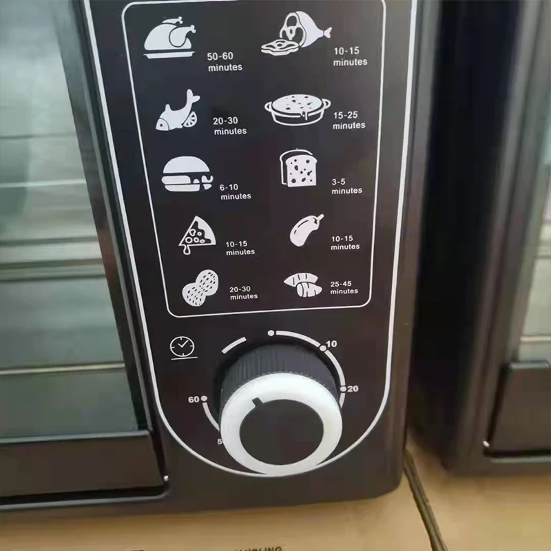 Electric Oven 48L Time Function Temperature Control Smart Oven Baking Mini Toaster Ovens