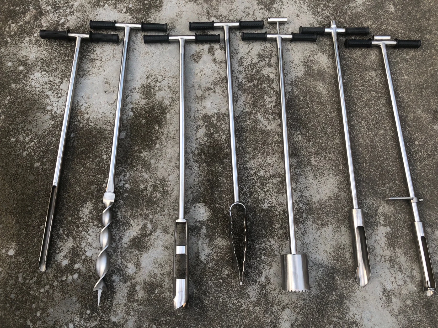 Stainless Steel Hand Soil Auger/Soil Sampler/Soil Driller 0.5M-1M