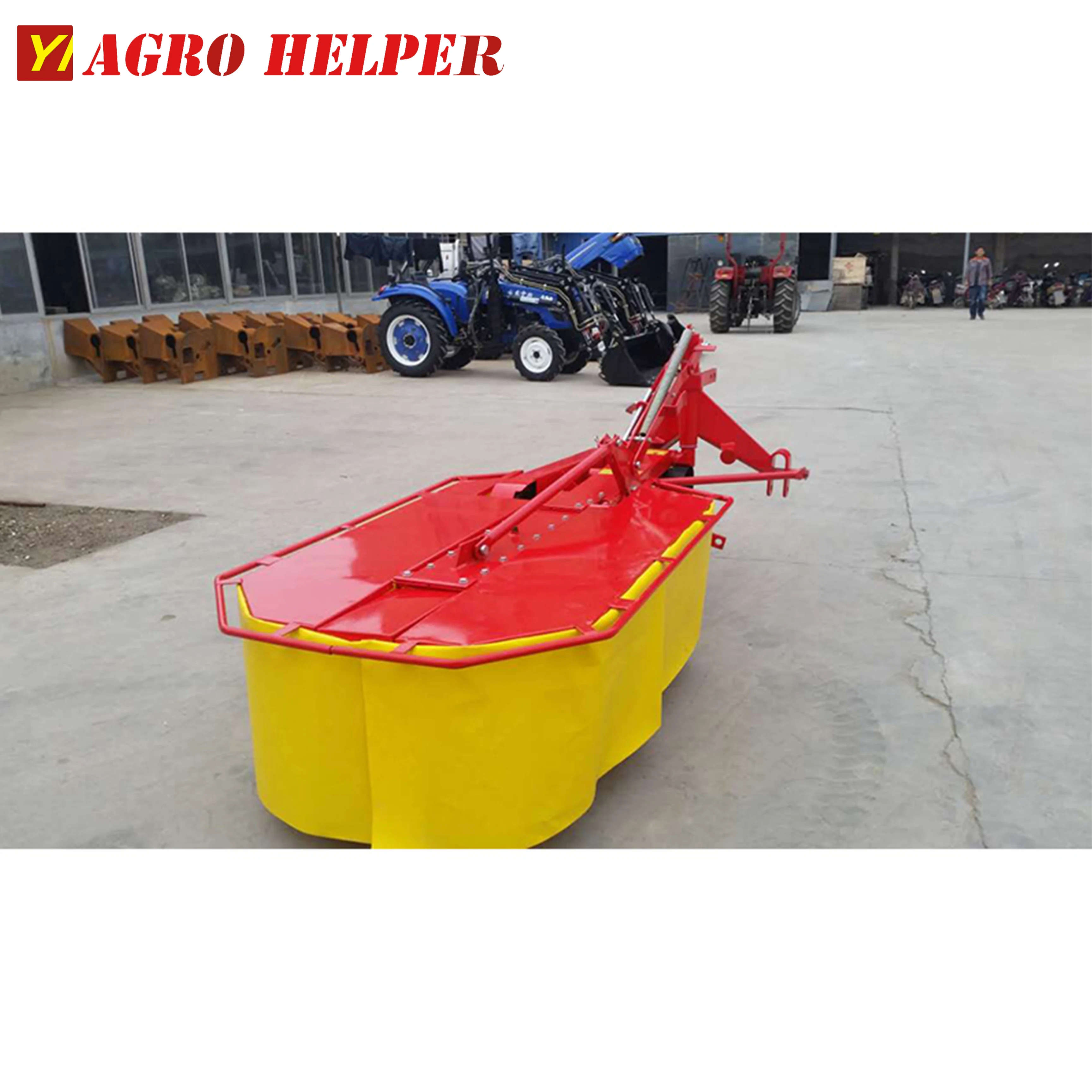 High Quality Farm Machinery Tractor Mounted Double Disc Rotary Drum Rear Disc Mower