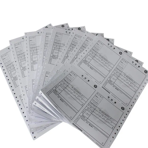 hot sale custom a4 high quality computer carbon free paper roll