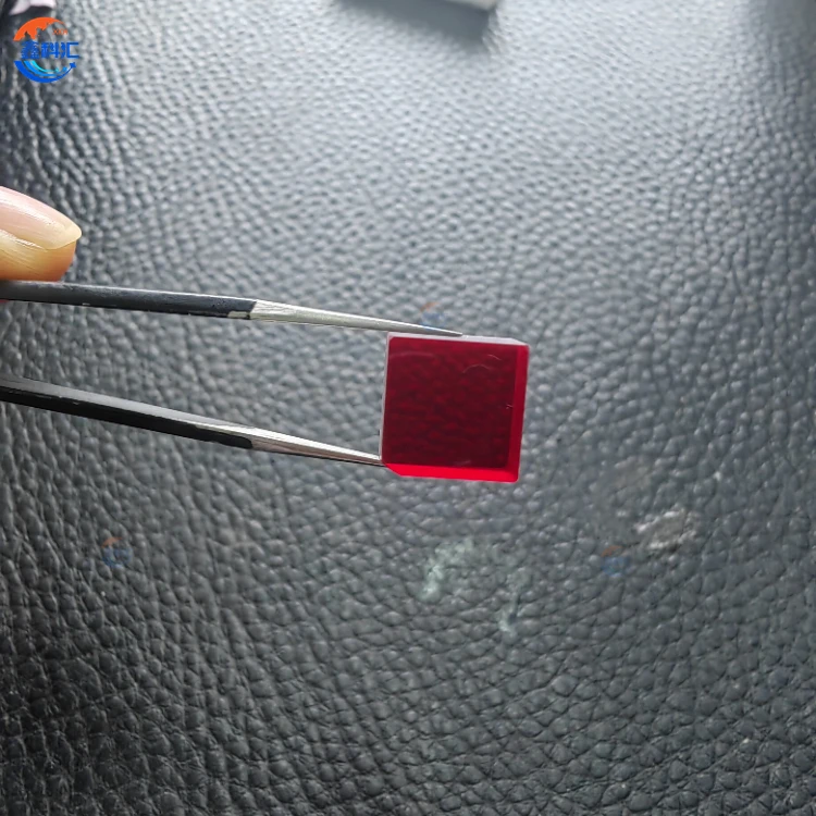 Custom Size Lab Grown Synthetic Pigeon Blood Red Crystal Ruby Sapphire for Jewelry