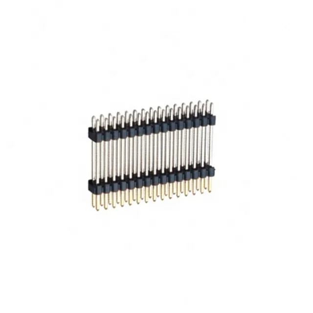 Штыревой разъем 2 0 мм штыревой H2.0 четырехрядный DIP-типа заводской Однорядный