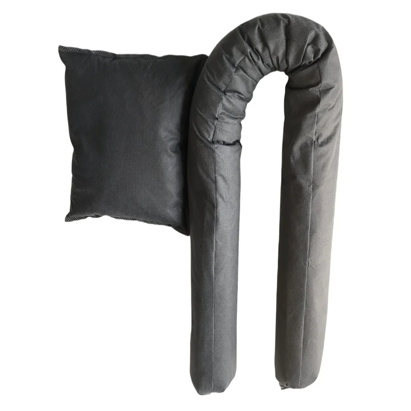 Oil Universal Absorbent Sock Pad Roll Pillow 40cm X 50cm Chemical Universal Absorbent Pad Mat Sheet Oil Absorbing Roll Boom