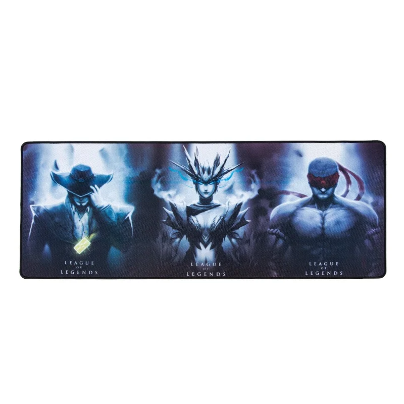 Hot Sale Large Natural Rubber Anti-slip Gaming Mouse Pad Custom League Of Legends LOL Figure Printed Anime High Quality