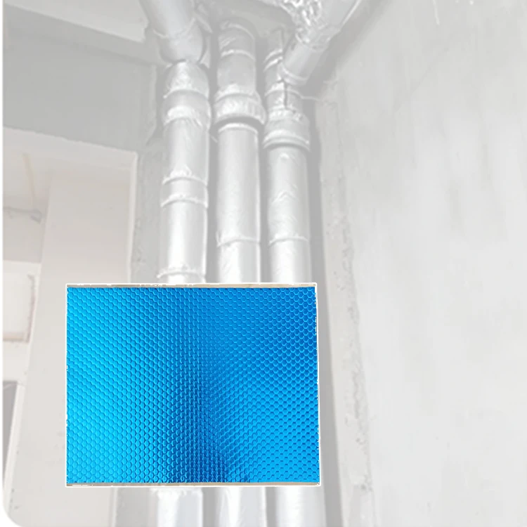 Factory hot selling high quality sewer sound insulation mat downcomer silencer sound absorbing material