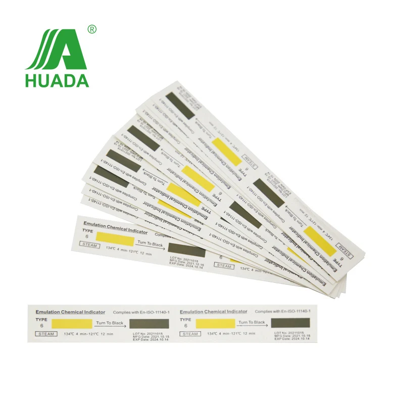 type 6 emulation chemical indicators steam sterilization process monitoring system