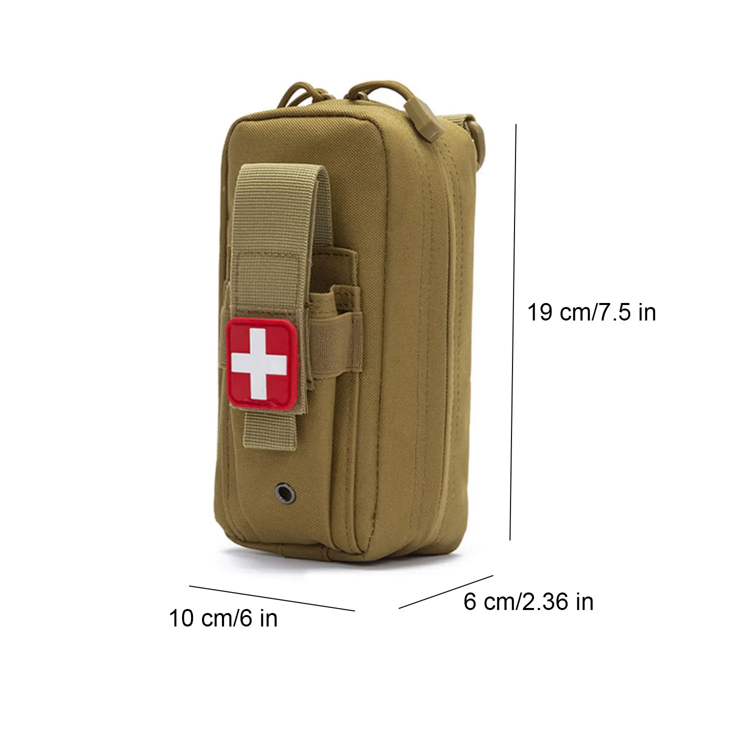 Hot Sale Molle IFAK Pouch Emergency Bag Trauma Kit Tactical First Aid Kit