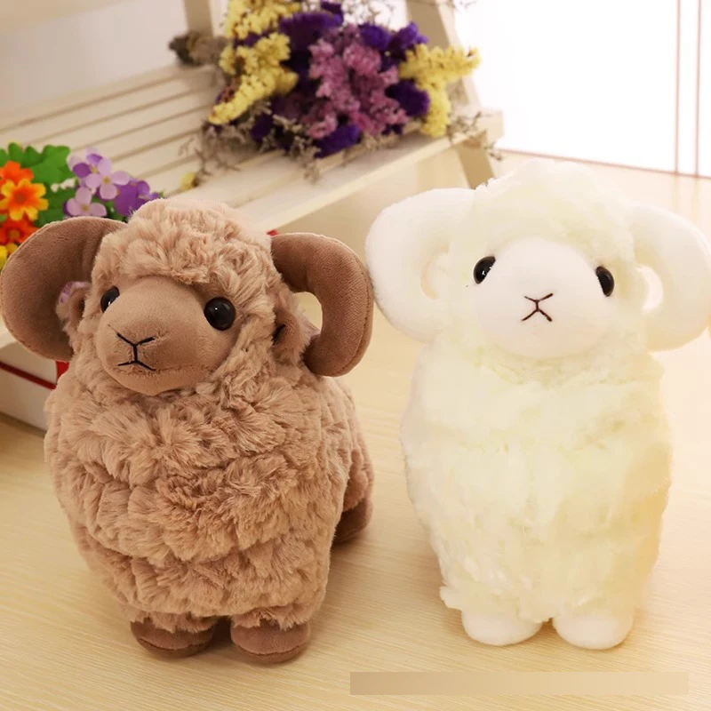 New Lamb Doll Sheep Goat Plush Toy Rag Doll doll Throw Pillow Toy Birthday Gift