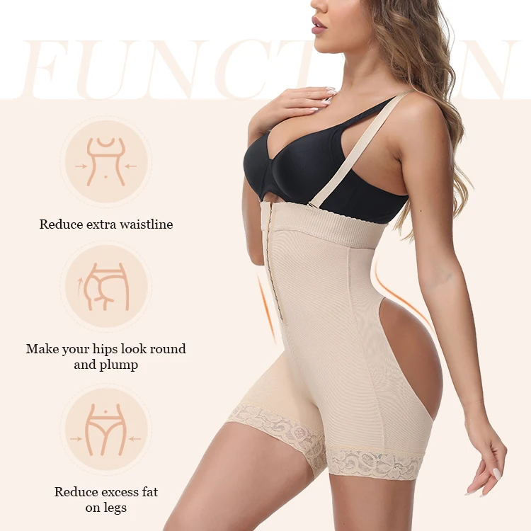Wholesale Women Tummy Control Butt Lifter Hip Full Body Shaper Thigh Slimmer Shorts Waist Trainer Slimming Underwear