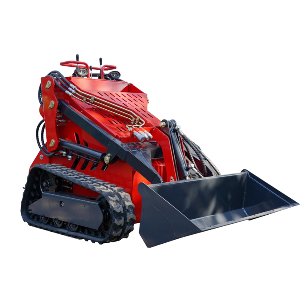 Fast delivery Chinese factory price Mini Skid Steer Loader With Attachment 300 kg Front Loader  multifunction mini loader