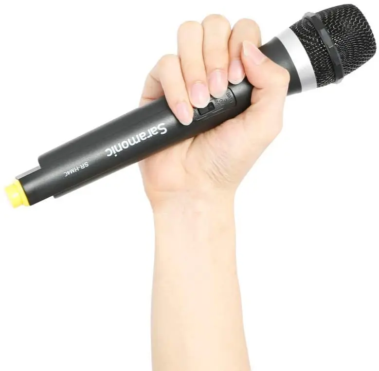 Saramonic SR-HM4C VHF Wireless Cardioid Handheld Microphone Transmitter for the SR-WM4C Wireless System