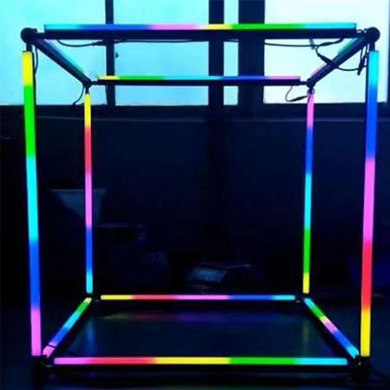 Цифровая линейная трубка Artnet DMX512 RGB RGBW Пиксель DMX светодиодная световая панель для диджейских сценических огней