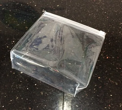 Vinyl gift bag pvc cosmetic packing bag binding pvc bag