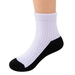 Top cute boys socks pantone color cotton school socks for kids