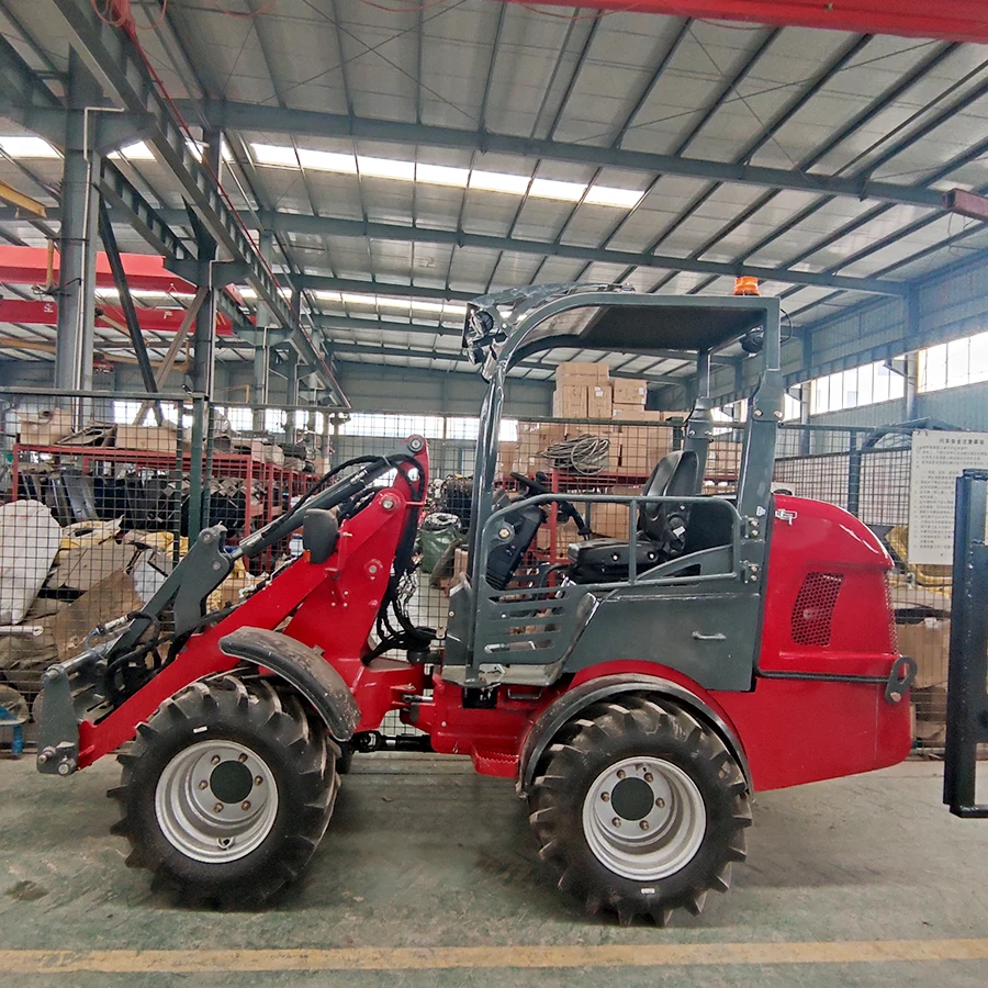 CE Certificated Mini Small Wheel Loader DY35 Farm Front End Shovel Loader