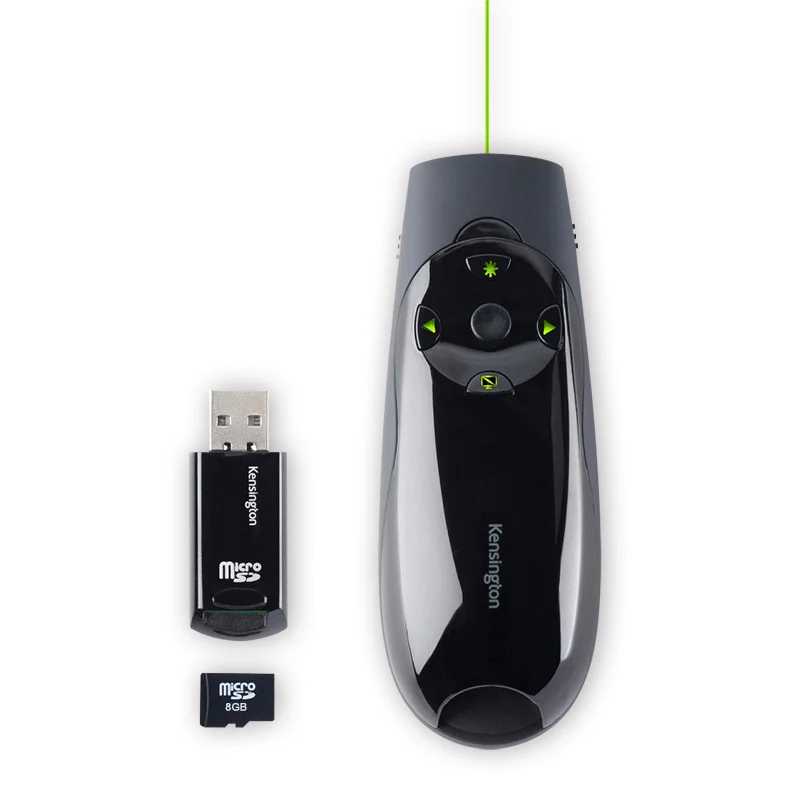 
Hot Sale Intuitive Remote 2020 Expert Presenter with Laser Pointer 2.4Ghz Air Mouse K72427 