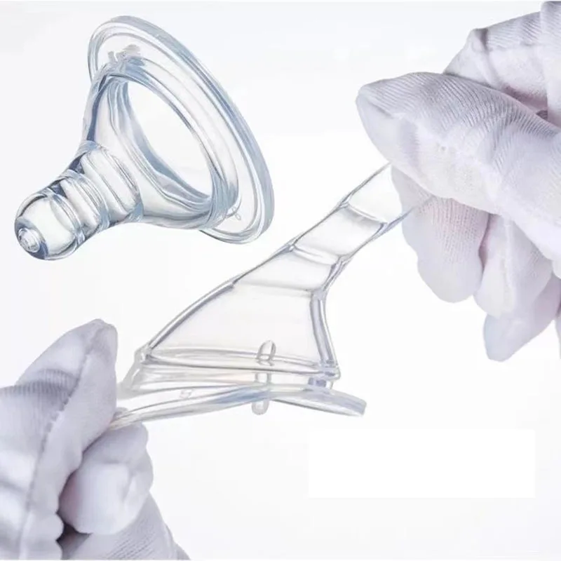 Safe BPA Free Infant Nibbler Feeder Soft Fruit Milk Pacifier Feeding Silicone Baby Nipple