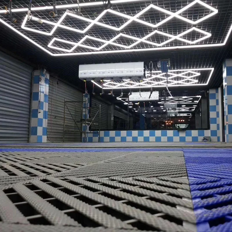 Professional Customized Led Tunnel Light Equipment For the Car Care And Car Showroom High Performance One-step Installation