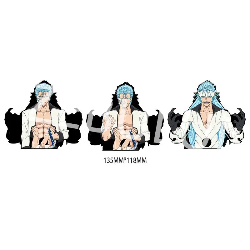 Waterproof Custom Manga Decals Bleach 3D Stickers Anime Lenticular Anime Motion Sticker for Car Laptop Refrigerator