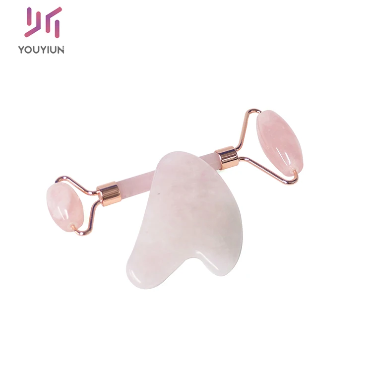 
Nature Handheld Real Jade Cosmetic Massager Gua Sha Tool And Jade Roller Facial Products 