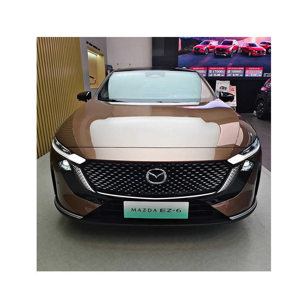 Mazda EZ-6 2024 увеличенный дальность действия 130 км 5-дверный 5-местный хэтчбек чистый электромобиль Новый энергетический автомобиль б/у