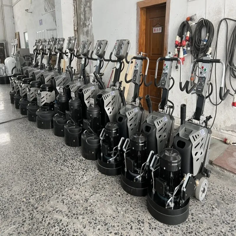 Terrazzo Floor Grinder Polisher Sander Sale Ronlon Surface Wall Terrazzo Marble Epoxy Stone Concrete Grinding polishing Machine