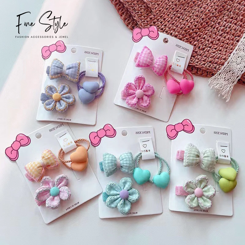 metal snap hair claw clip with fabric covered mini baby fabric snap hair clip