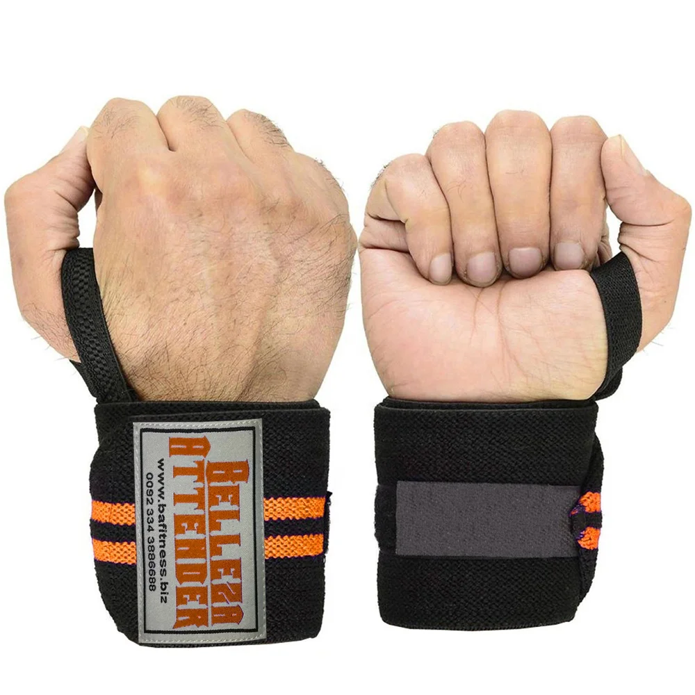 
Manufacturer Gym wrist wraps Workout Training Weightlifting Premium Cheap Price Weight Lifting Wrist Wraps For Home Gym 
