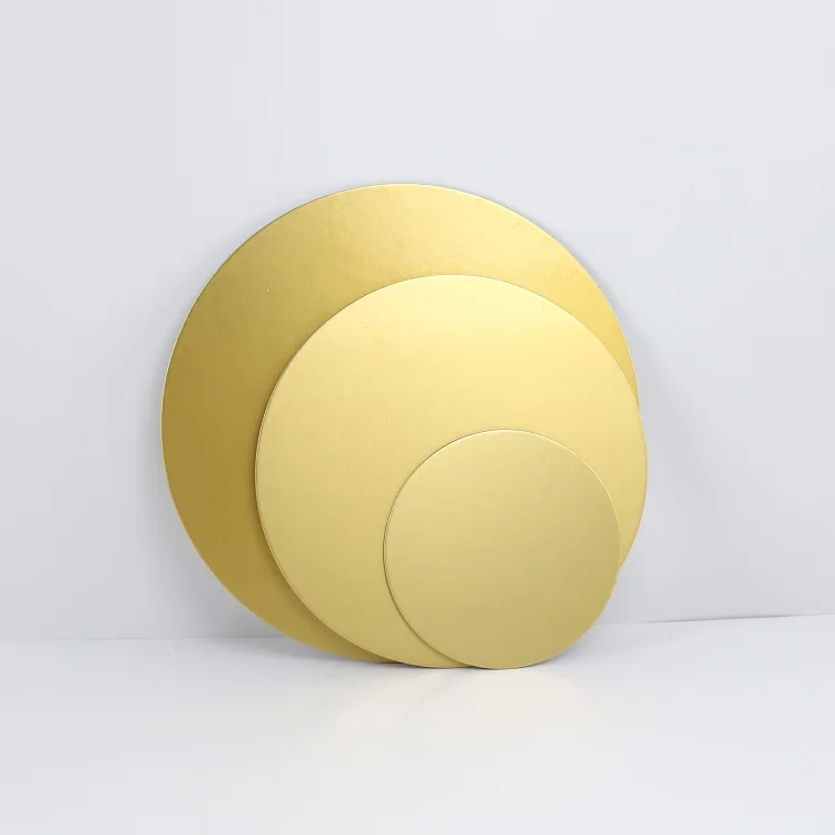 Thanksgiving 10 Inch Paper Cake drum 3mm custom color Cake Board cake base