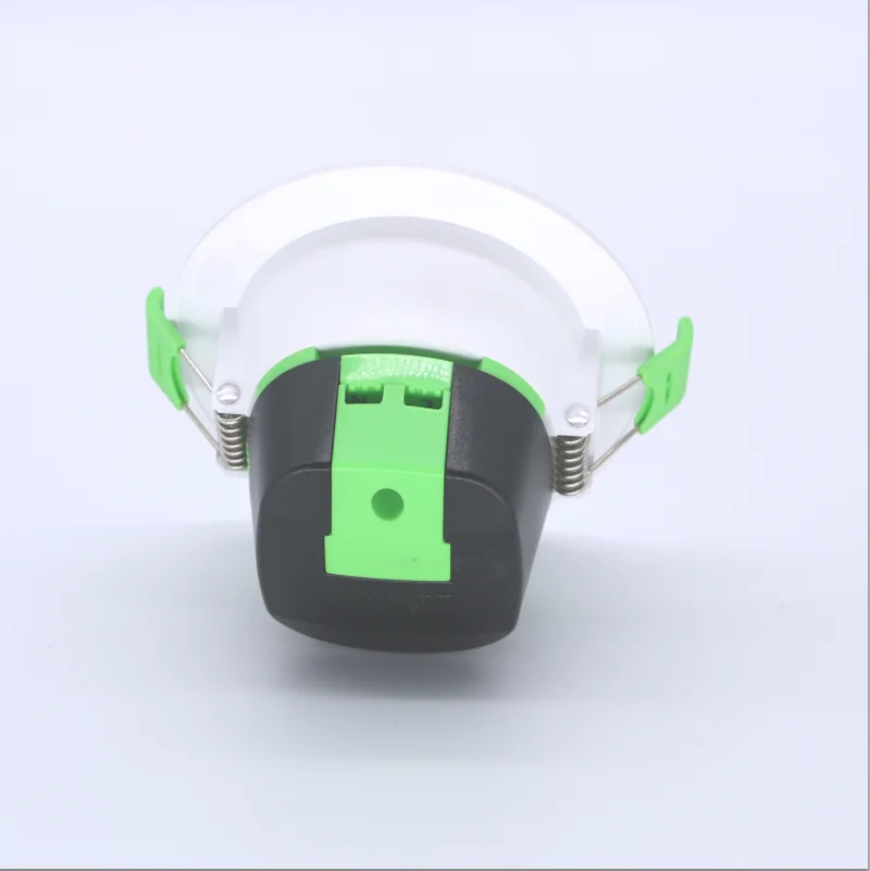 9W Waterproof Recessed Rust Prevention IP44 LED Downlight Dimmable Warm white Cold White 3 Color Embedded Tricolor Downlight