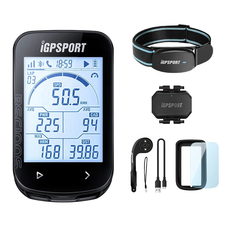 IGPSPORT GPS BSC100S Cycle  GPS devices and accessories  Wireless Speedometer Digital Stopwatch Cycling Odometer