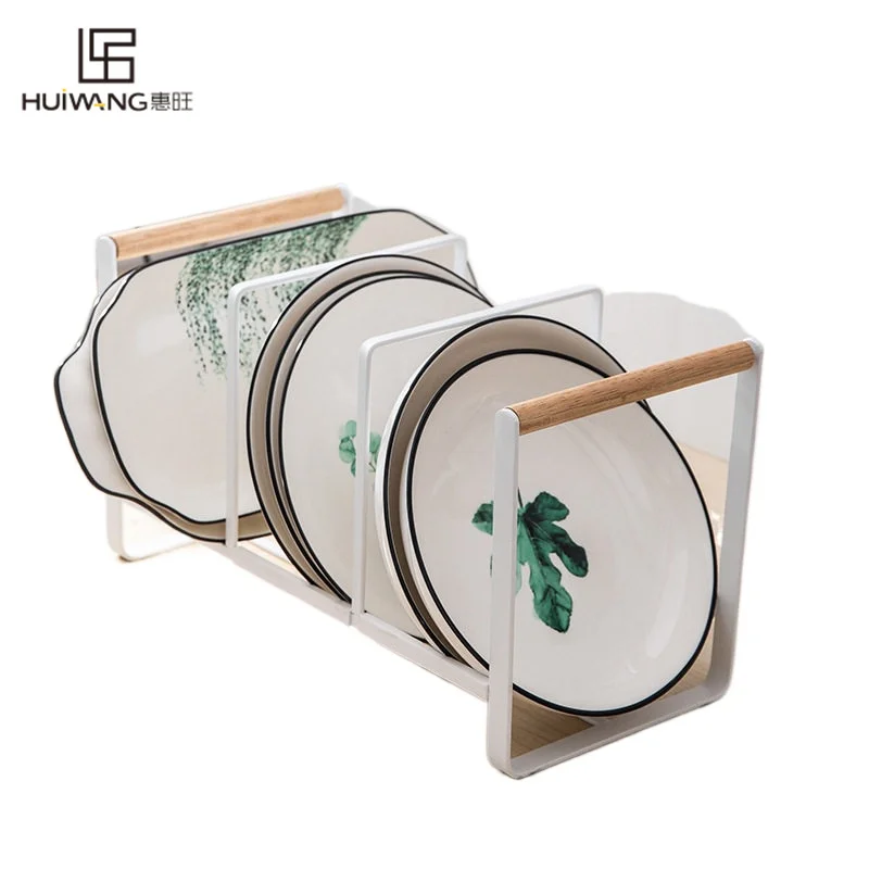 Kitchen Dish Rack For Dishes Iron Storage supplies Tableware