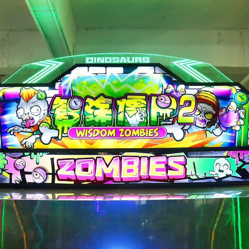 zombies water shooting arcade game machine plants vs zombies crazy water shooting game machine for kids factory price