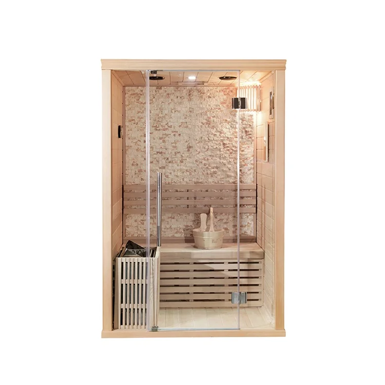 3 persons hemlock material wood steam sauna room wholesale