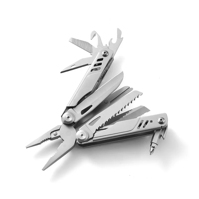 Outdoor Survival  High Quality Multitool Stainless Steel Folding Multi Pliers
