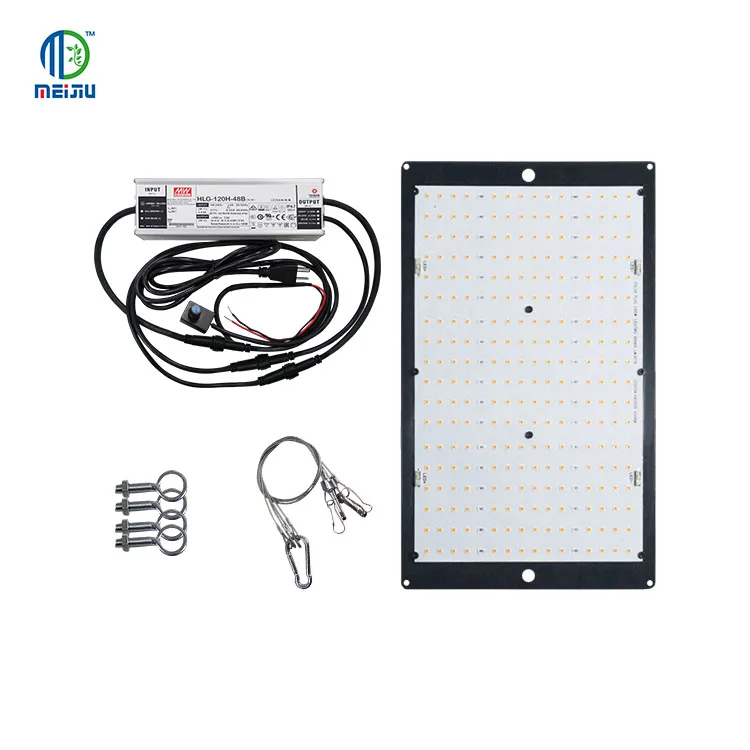 Meijiu Qb288 Free shipping 120W, brave troops V2 Led Pcb Boards Samsung Lm301B Ir Red 660Nm 2X2 Grow Tent Plant Growing Light/